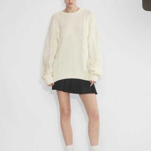 Aritzia Peggy Cable Knit Sweater